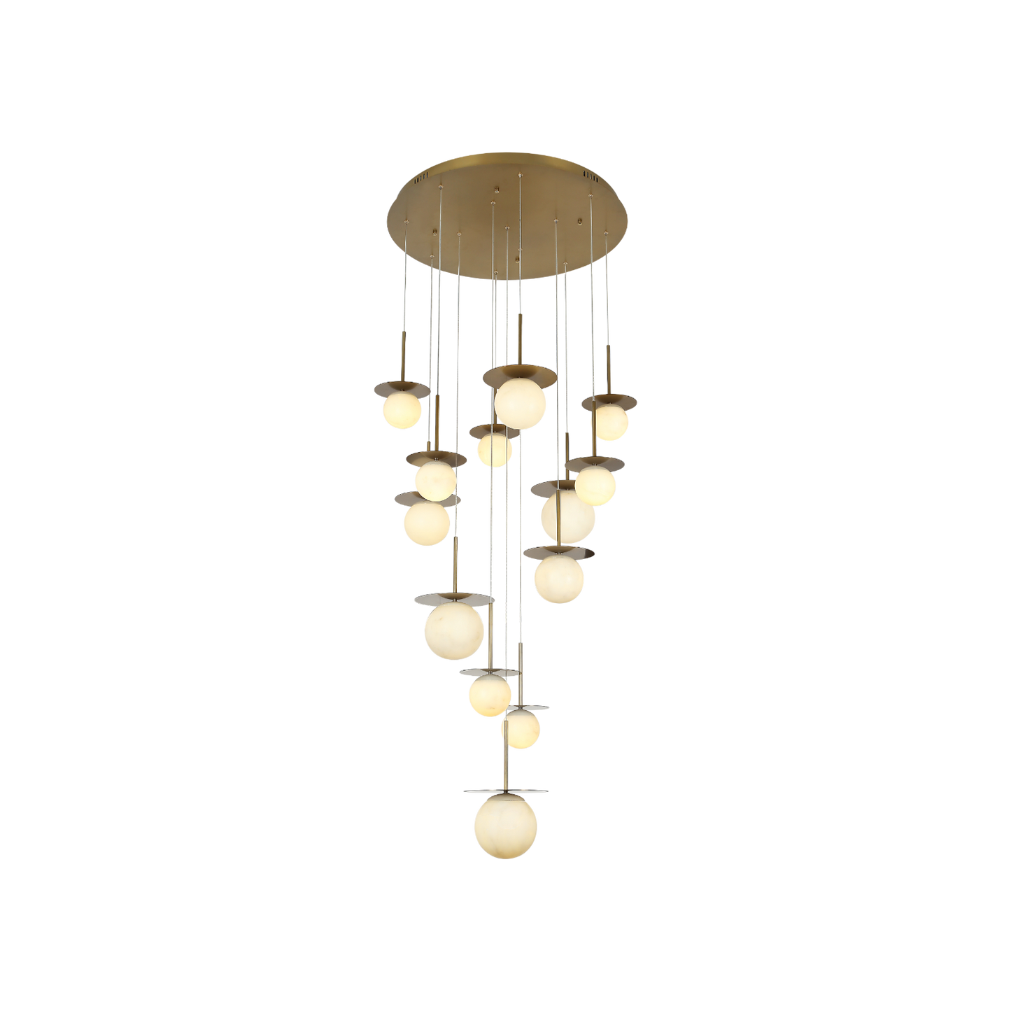 VELORA SPHERE 13 LIGHTS CHANDELIER