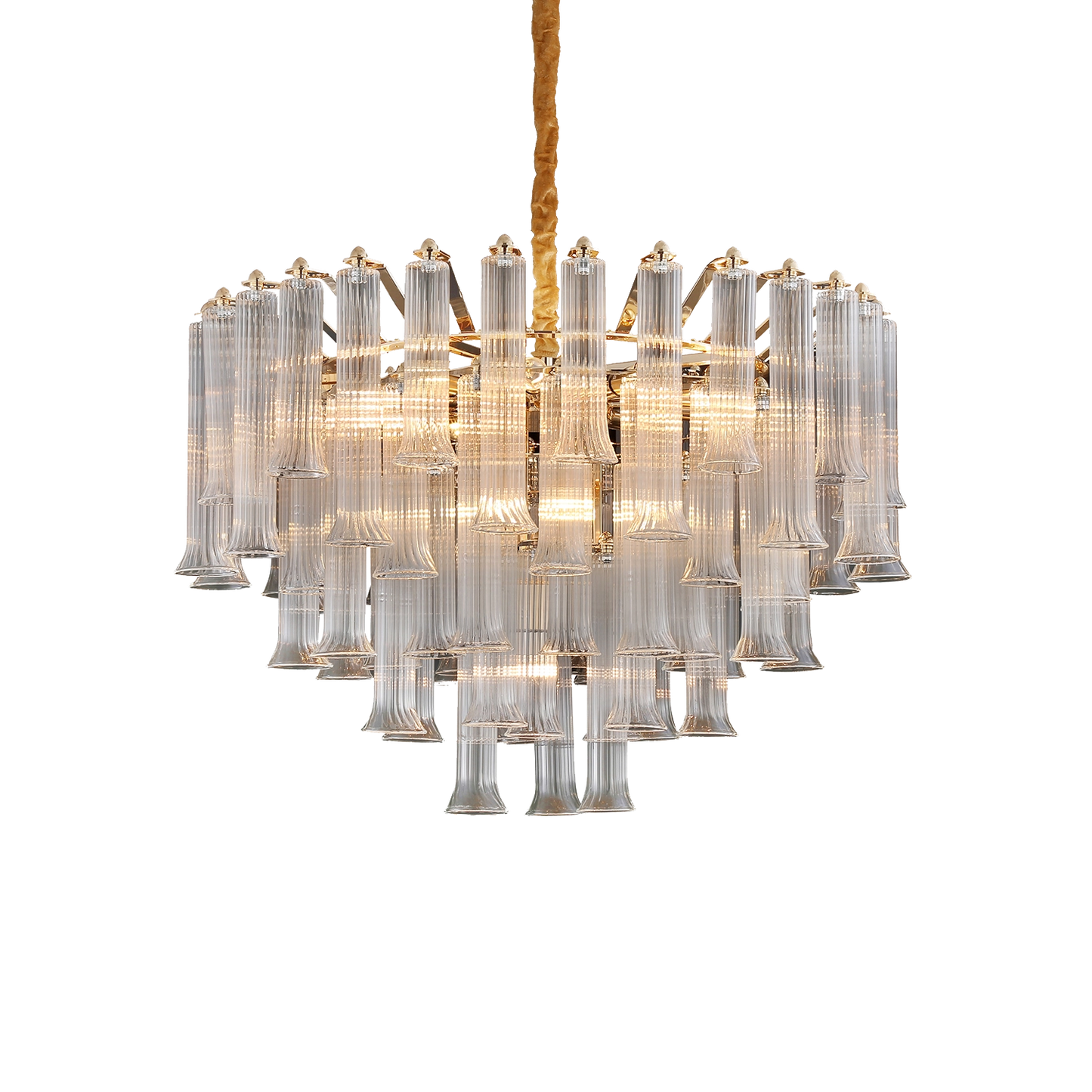 CELESTA FLUTE 32" ROUND CHANDELIER