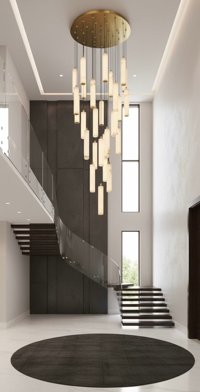 AMAN CASCADE 31 LIGHTS CHANDELIER