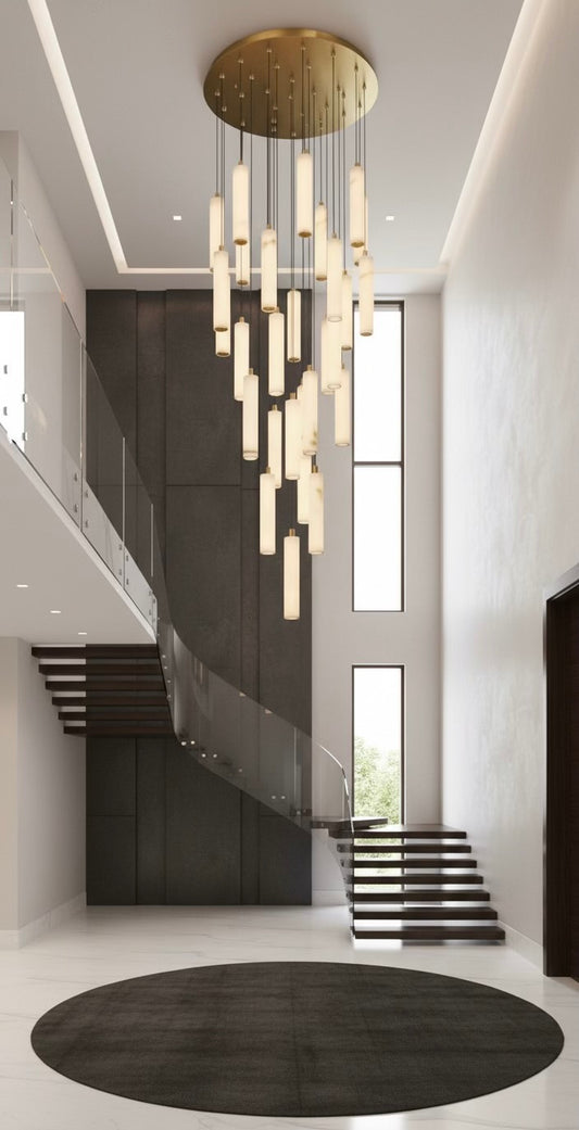 AMAN CASCADE 31 LIGHTS CHANDELIER