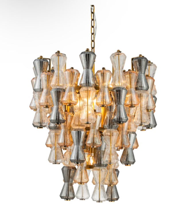 VEGA 26" MULTI COLOR CHANDELIER