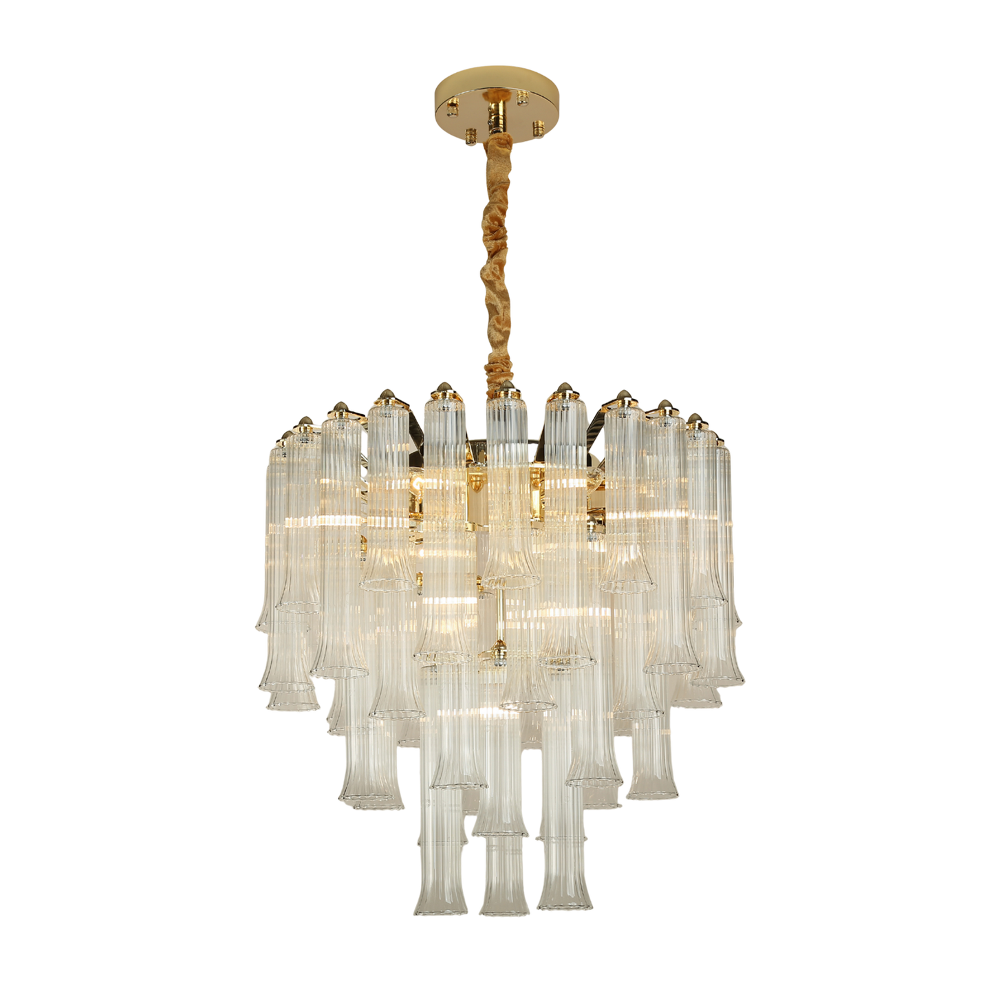 CELESTA FLUTE 24.5" ROUND CHANDELIER