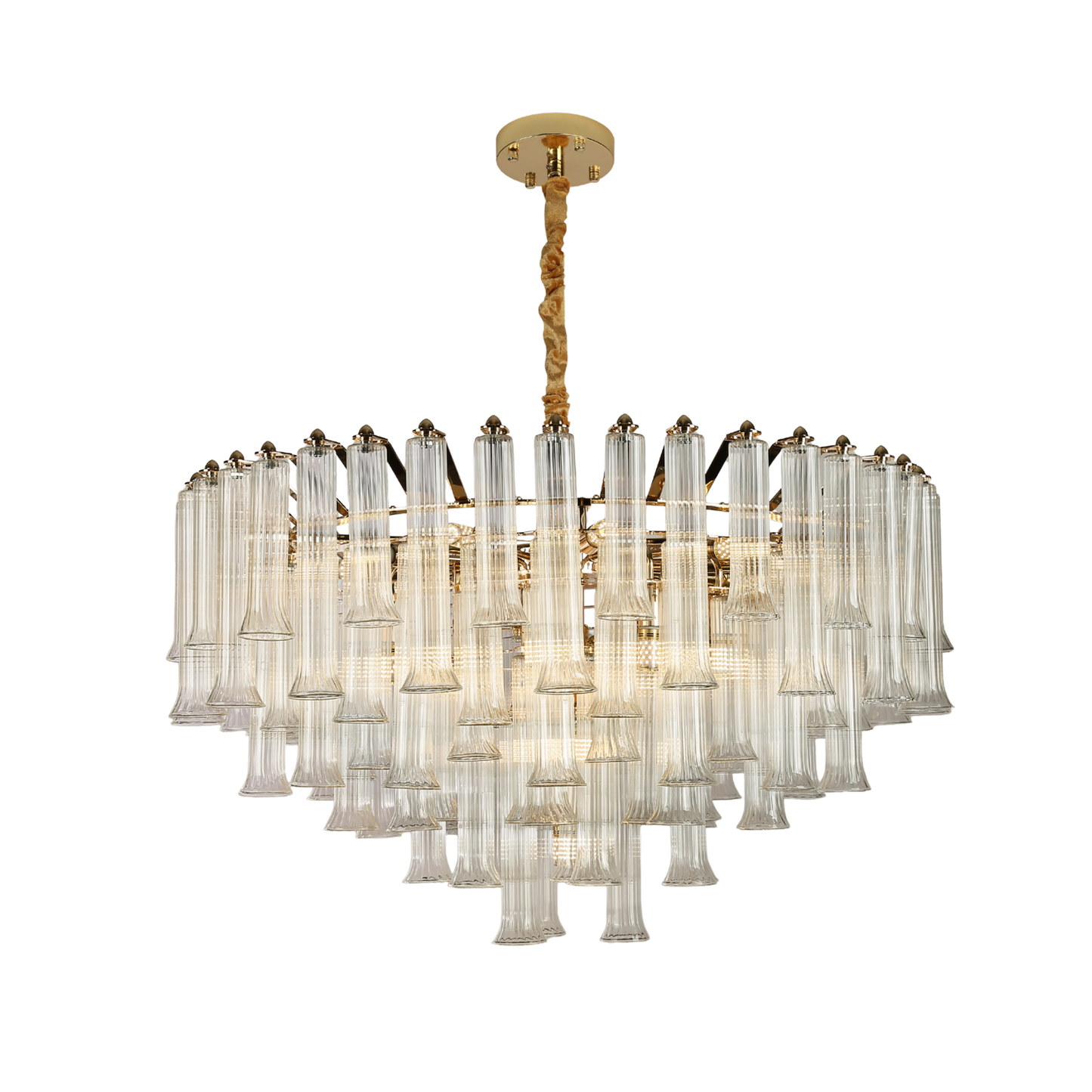 CELESTA FLUTE 40" ROUND CHANDELIER