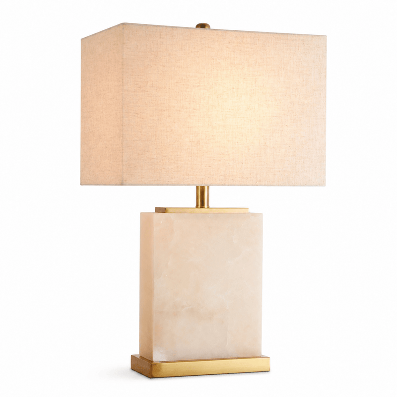 Luxury table lamps in marble crystal ceramic and glass for bedside and accent lighting — Azzaro Home