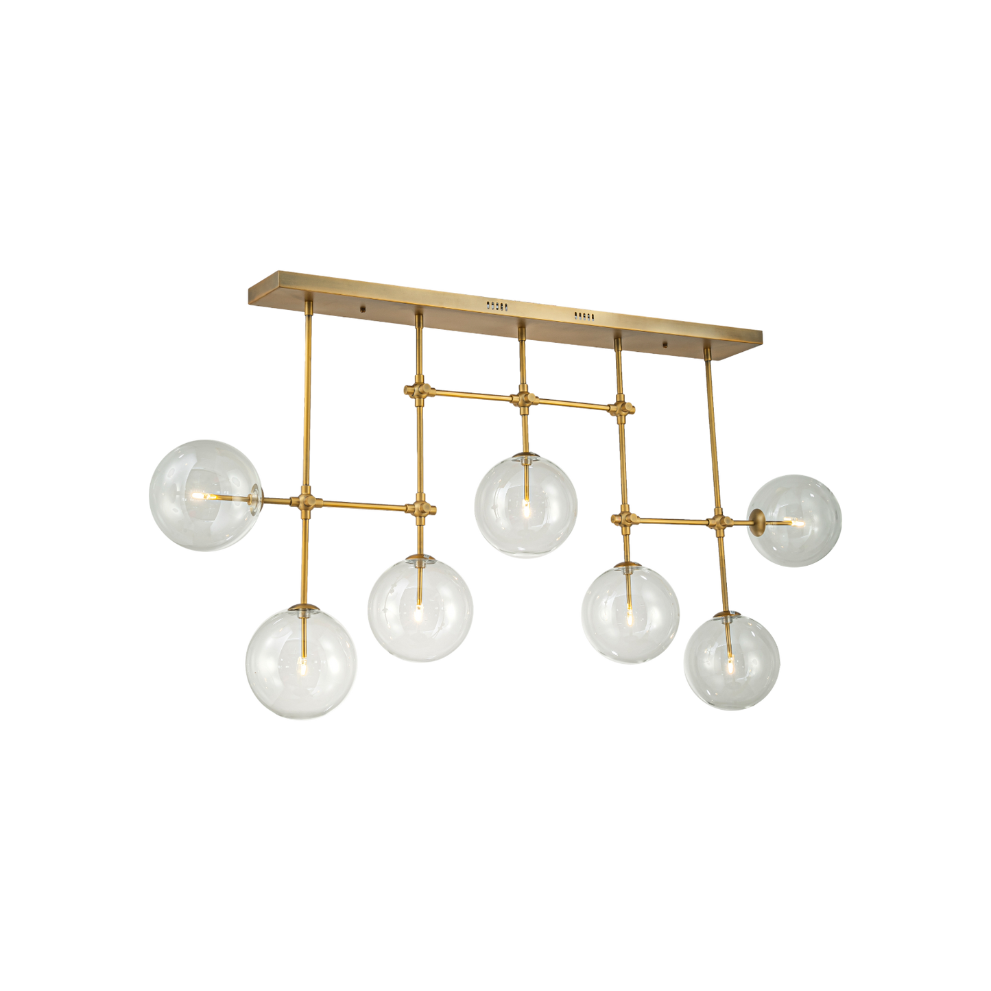 SHADOWLINE CHANDELIER - LINEAR 7 lights