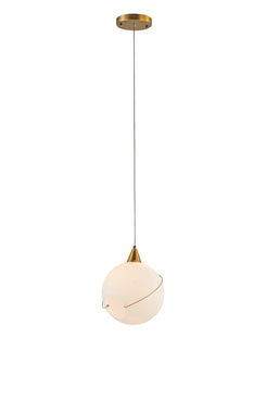 CELINA 10.5" OPAL GLASS ORB