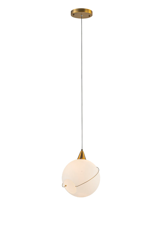 CELINA 10.5" OPAL GLASS ORB