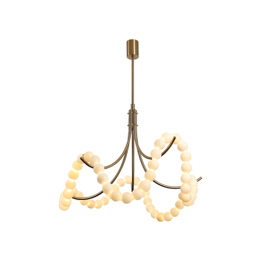 PERLA DRAPED  CHANDELIER