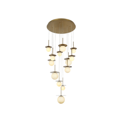 VELORA SPHERE  13 LIGHTS  CHANDELIER