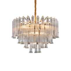 CELESTA FLUTE 32" ROUND CHANDELIER
