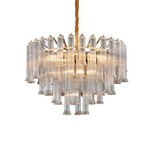CELESTA FLUTE 32" ROUND CHANDELIER