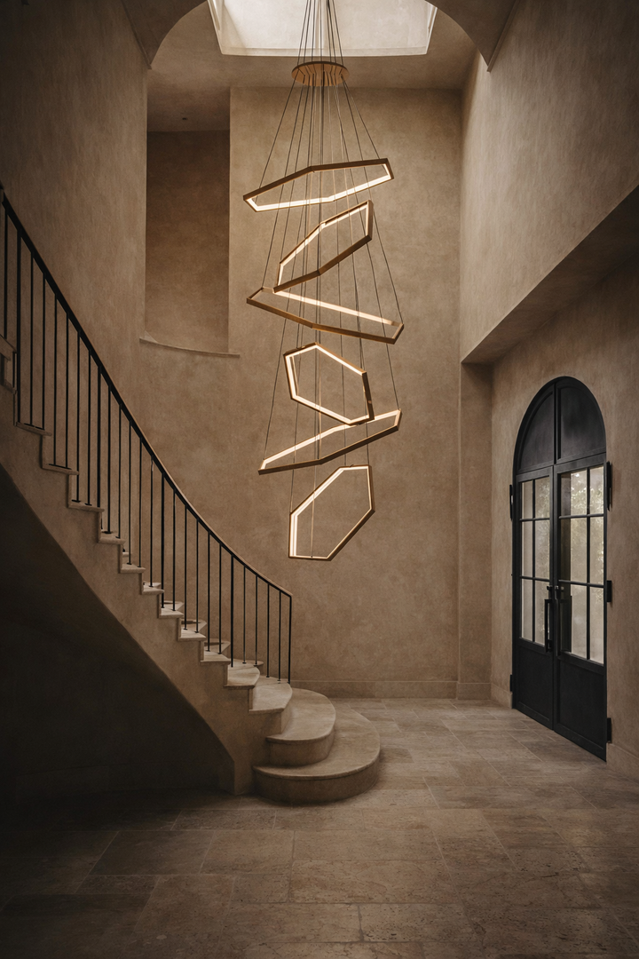 Helix Halo 40" Wall Light