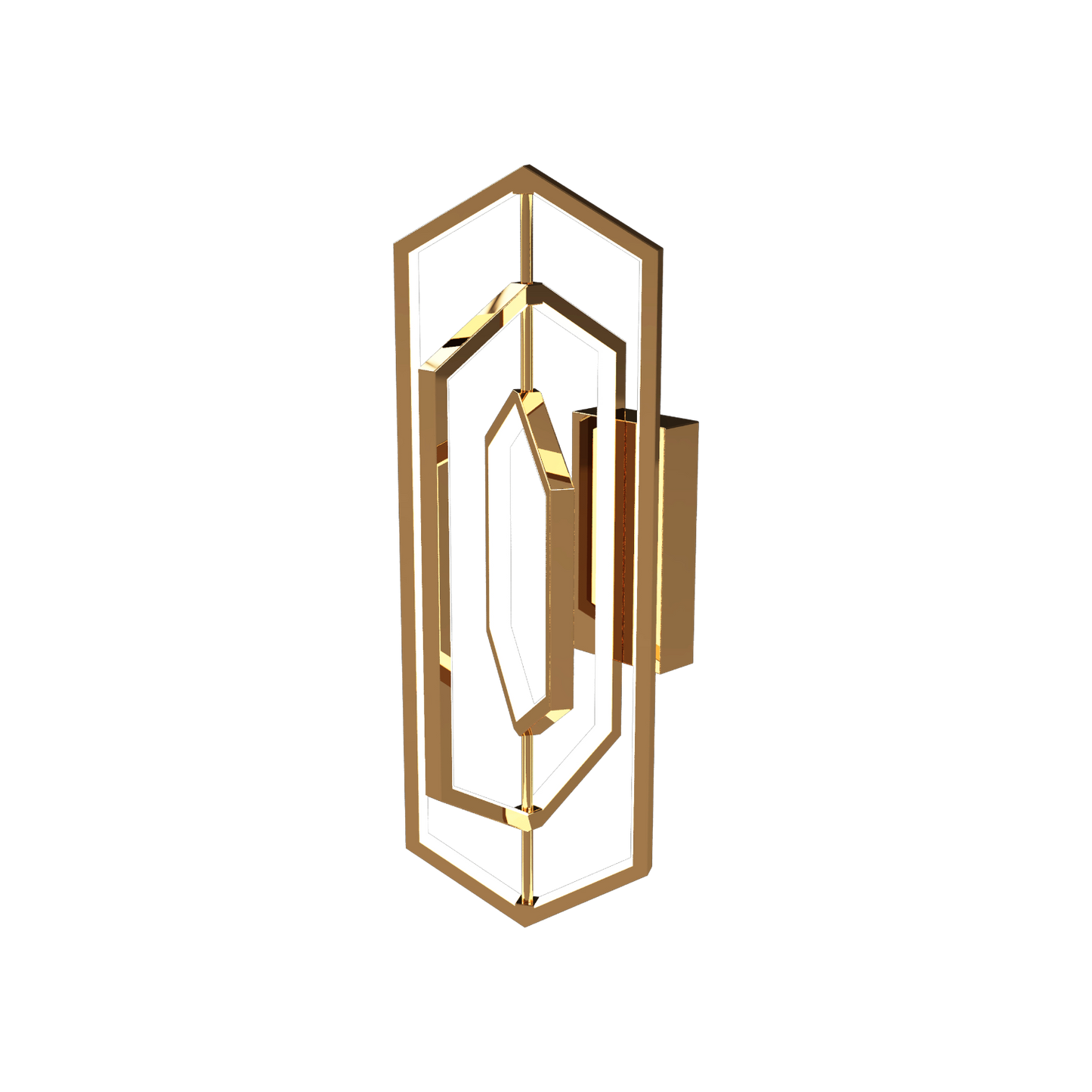 HEXA VERGE 10" Wall Lamp