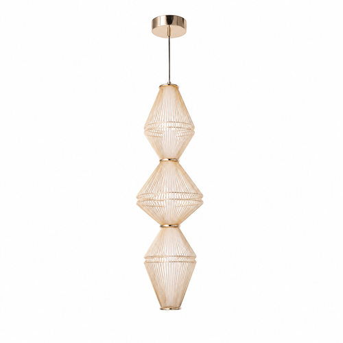 Oranique Tiered Wire LED Pendant