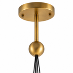 Celina Opal Glass Pendant - 6 Lights