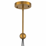 Celina Opal Glass Pendant - 3 Lights