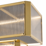 Lustra 2-Tier Linear LED Chandelier