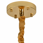 Celesta Flute 24 Inch Round Glass Chandelier