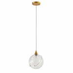 Celina 10.5" Clear Water Pendant