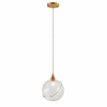 Celina 10.5" Clear Water Pendant