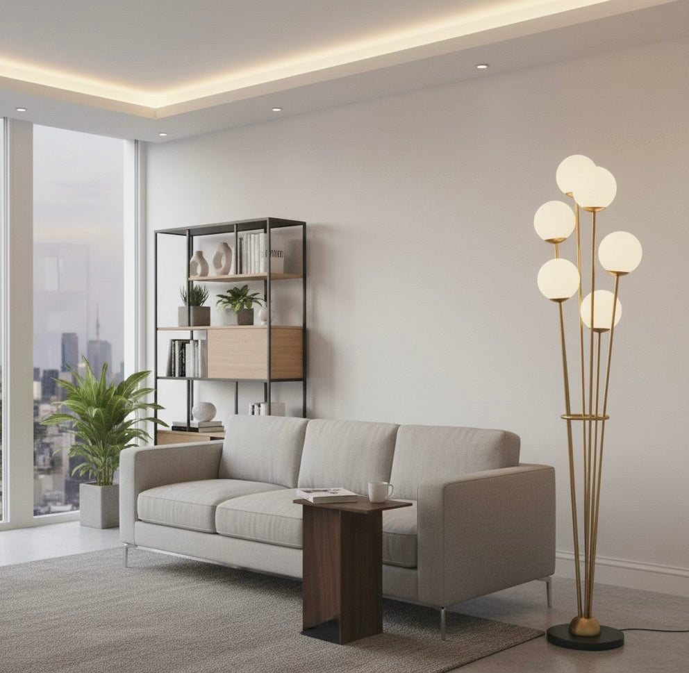 AURORA BLOOM 65" FLOOR LAMP