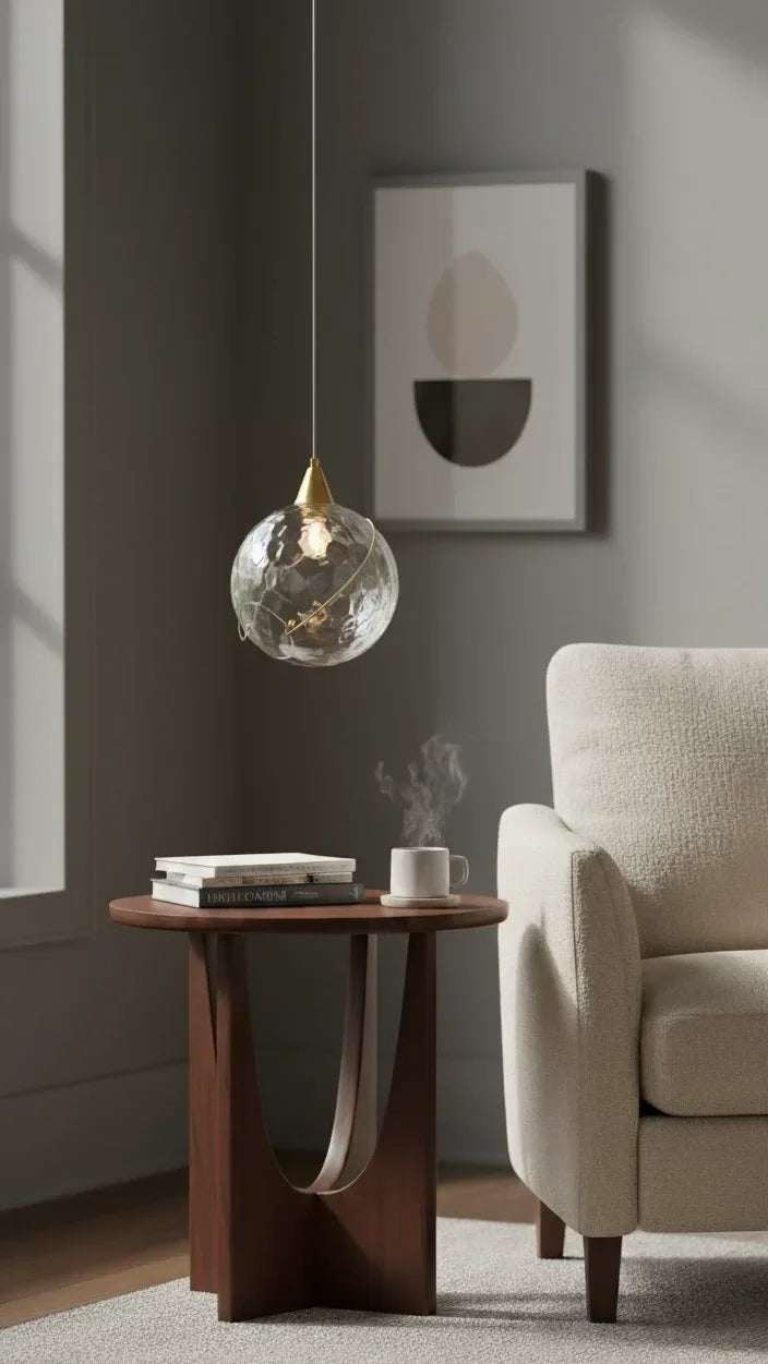 Celina10.5" Clear Water Pendant - Azzaro Home