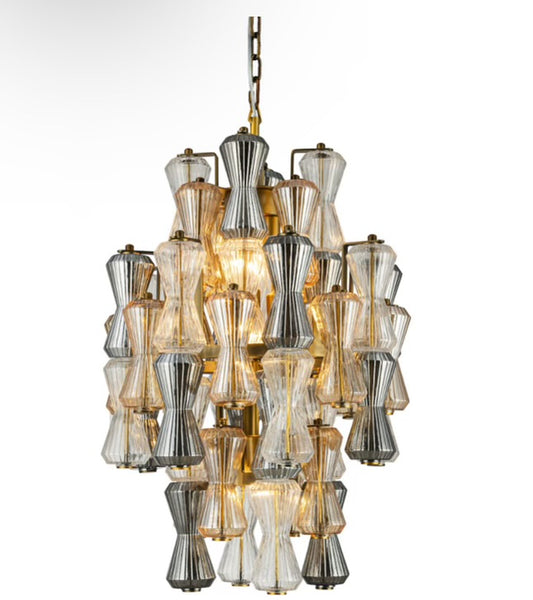 VEGA 20" MULTI COLOR CHANDELIER
