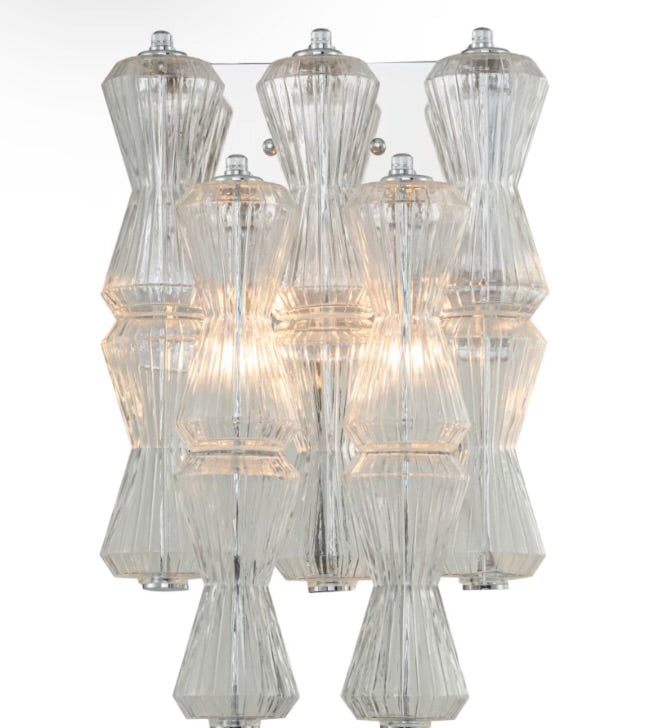 VEGA CLEAR WALL SCONCE