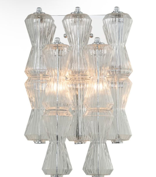 VEGA CLEAR WALL SCONCE