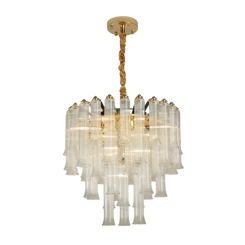 CELESTA FLUTE 24.5" ROUND CHANDELIER