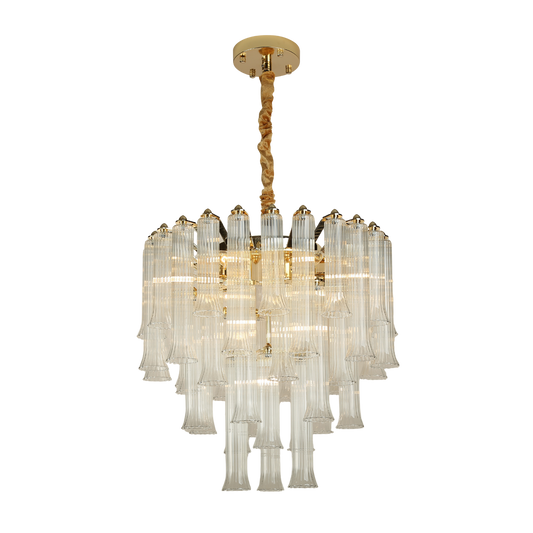 CELESTA FLUTE 24.5" ROUND CHANDELIER