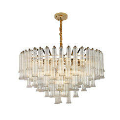 CELESTA FLUTE 40" ROUND CHANDELIER