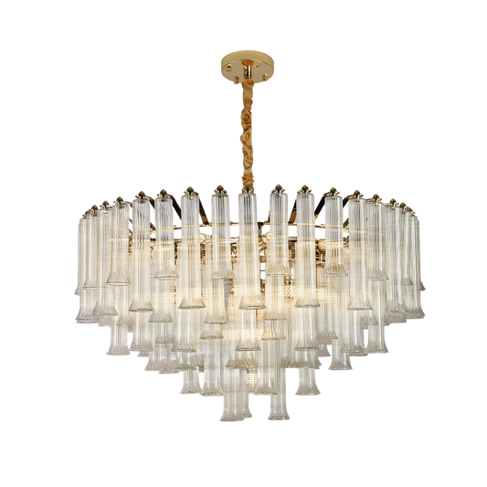 CELESTA FLUTE 40" ROUND CHANDELIER