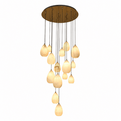 Alalux 16-Light Alabaster Chandelier