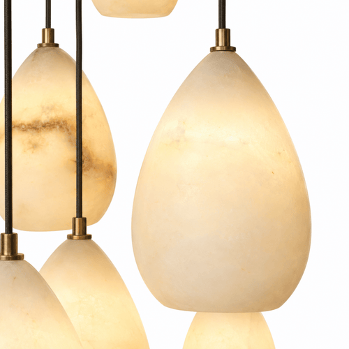 Alalux 16-Light Alabaster Chandelier