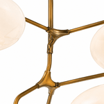Alba Bronze Asymmetrical Branching Chandelier