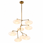 Alba Bronze Asymmetrical Branching Chandelier
