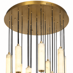 Aman Cascade 31 - Light Glass LED Chandelier