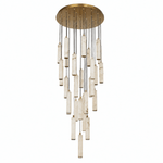Aman Cascade 31 - Light Glass LED Chandelier