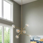 Atomica Bronze Sputnik Globe Chandelier
