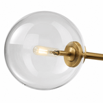 Atomica Bronze Sputnik Globe Chandelier