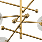Atomica Bronze Sputnik Globe Chandelier