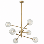 Atomica Bronze Sputnik Globe Chandelier