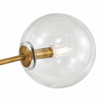 Atomica Bronze Starburst Sputnik Chandelier