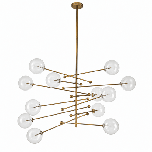Atomica Bronze Starburst Sputnik Chandelier