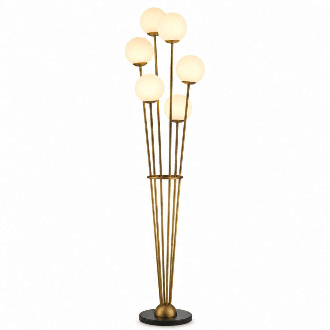 Aurora Bloom 5 - Globe Floor Lamp