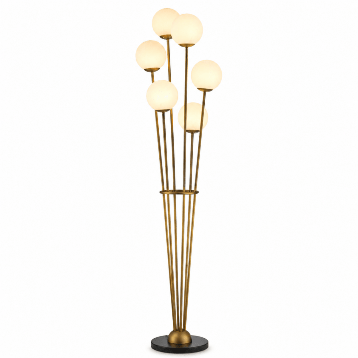 Aurora Bloom 5 - Globe Floor Lamp