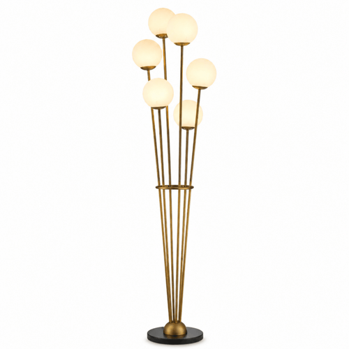 Aurora Bloom 5 - Globe Floor Lamp
