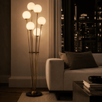 Aurora Bloom 5 - Globe Floor Lamp