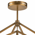 Axis Bronze Modern Geometric LED Pendant